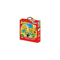 Kärnan Träpussel Bamse 6 bitar