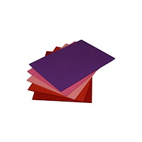 No Brand Dekorationskart A4 220g Röd-Lila 50/fp