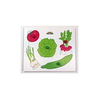 No Brand Knopppussel Frukt o Grönt