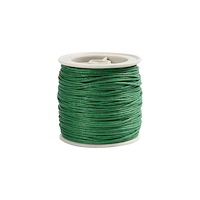 No Brand Bomullsnodd vaxad grön