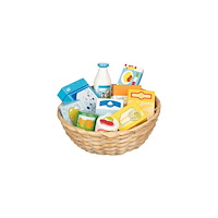 No Brand Matvaror av trä 10 delar