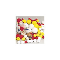 No Brand Papperskulor 50mm vit 25/fp