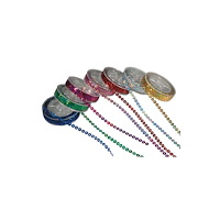 No Brand Paljetter för strykning 7 färgerx10m