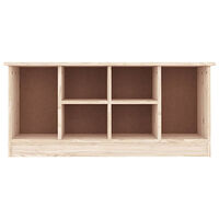 vidaXL Skobänk ALTA 100x35x45 cm massiv furu