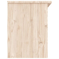 vidaXL Skobänk ALTA 100x35x45 cm massiv furu