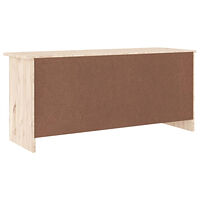 vidaXL Skobänk ALTA 100x35x45 cm massiv furu