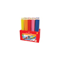 FABER-CASTELL Färgpenna FABER Triangular 12x10 färger