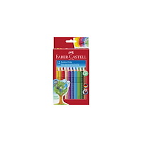 FABER-CASTELL Färgpenna FABER Jumbo Grip 12 färger