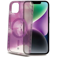 Celly Magshades TPU Cover MagSafe iPhone 15 Lila