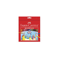 Faber-Castell® Färgpenna Tri Color Pencil Long 24/fp