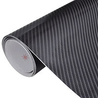 vidaXL Bilfoliering 2 st 4D svart 100x150 cm
