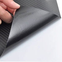 vidaXL Bilfoliering 2 st 3D svart 100x150 cm