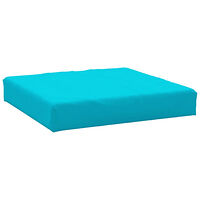 vidaXL Dynor till pallsoffa 3 st turkos Oxford-tyg