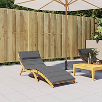 vidaXL Dyna till solsäng antracit 180x60x4 cm oxfordtyg