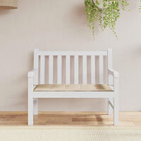 vidaXL Bänkdyna för trädgården c100x50x4 cm oxfordtyg