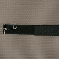 vidaXL Nackstöd till solstol taupe 40x7,5x15 cm textilene