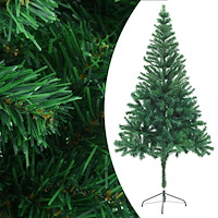 vidaXL Plastgran med fot 180 cm 564 grenar