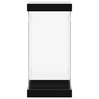 vidaXL Akryllåda transparent 17x12x25 cm