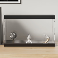 vidaXL Akryllåda transparent 31x17x19 cm