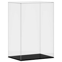 vidaXL Akryllåda transparent 17x12x25 cm
