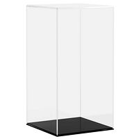 vidaXL Akryllåda transparent 20x20x38 cm