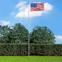 vidaXL USA:s flagga 90x150 cm