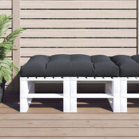 vidaXL Palldyna antracit 120x80x12 cm tyg