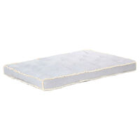 vidaXL Dyna till pallsoffa grå 120x80x10 cm