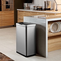 Eko EKO Soptunna Mirage med sensor 2x20 L matt silver