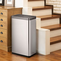 Eko EKO Soptunna Mirage X med sensor 80 L matt silver