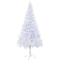 vidaXL Plastgran med fot 180 cm 620 grenar