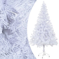 vidaXL Plastgran med fot 150 cm 380 grenar