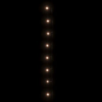 vidaXL Ljusslinga med 400 LED 40 m 8 ljuseffekter varmvit