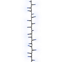 vidaXL Kompakt ljusslinga med 1000 LED blå 25 m PVC