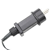 vidaXL Ljusslinga med 1000 LED cluster flerfärgad pastell 11 m PVC