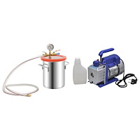 vidaXL Vakuumkammare med 1-stegs pump 5,5 L