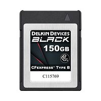 DELKIN Delkin CFexpress BLACK R1725/W1530 (G3) 150GB