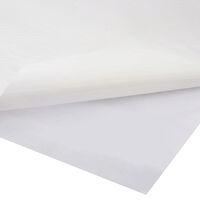 vidaXL Bilfoliering 2 st 4D vit 100x150 cm+50x150 cm