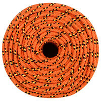 vidaXL Båtlina orange 8 mm 500 m polypropylen
