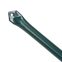 vidaXL Växtstöd 10 st 1 m metall grön