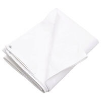 vidaXL Presenning 260 g/m² 8x12 m vit HDPE