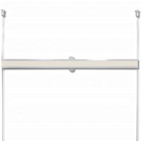 vidaXL Plisségardin 110x200 cm creme