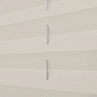 vidaXL Plisségardin 110x150 cm creme