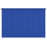 vidaXL Rullgardin utomhus 355 (B) x 230 (H) cm blå HDPE