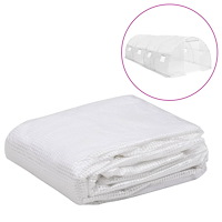 vidaXL Växthusöverdrag (18 m²) 3x6x2 m genomskinlig