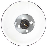 vidaXL Industriell vägglampa svart 90x25 cm E27