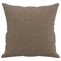 vidaXL Prydnadskuddar 2 st taupe 40x40 cm tyg