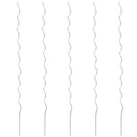 vidaXL Spiralformade växtstöd 5 st 110 cm galvaniserat stål