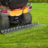 vidaXL Mossrivare för åkgräsklippare 109 cm