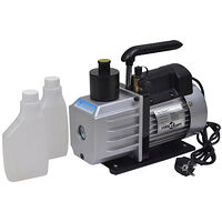 vidaXL Vakuumpump 50 L/min med 2-vägs grenrörsmätare i verktygssats